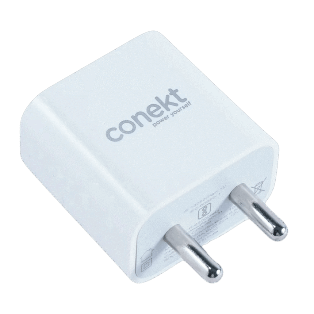conekt-20w-pd-c-port-charger-with-type-c-to-type-c-cable-white