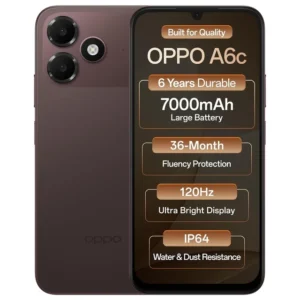 OPPO A6C 4G (4GB-128GB  STONE BROWN )