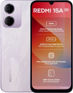 REDMI 15A 5G (4GB-128GB ACE BLACK)